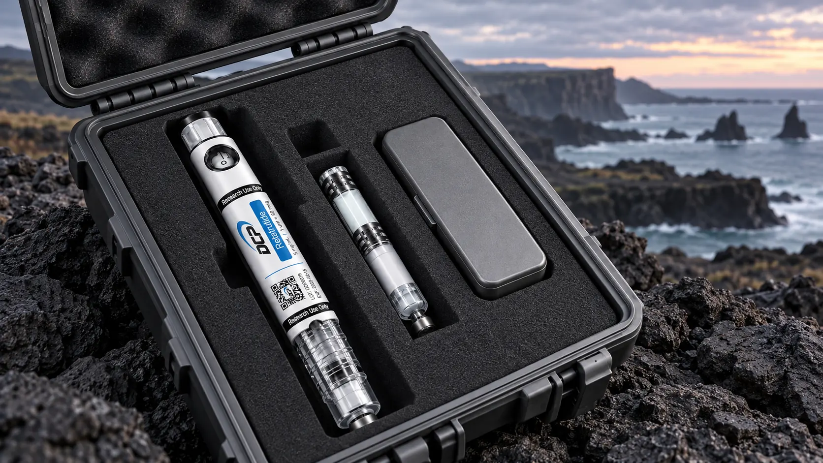 Dual Chamber Peptides — Mise en scène éditoriale fictive ; ni conseil de stockage extérieur, ni système d’expédition validé.