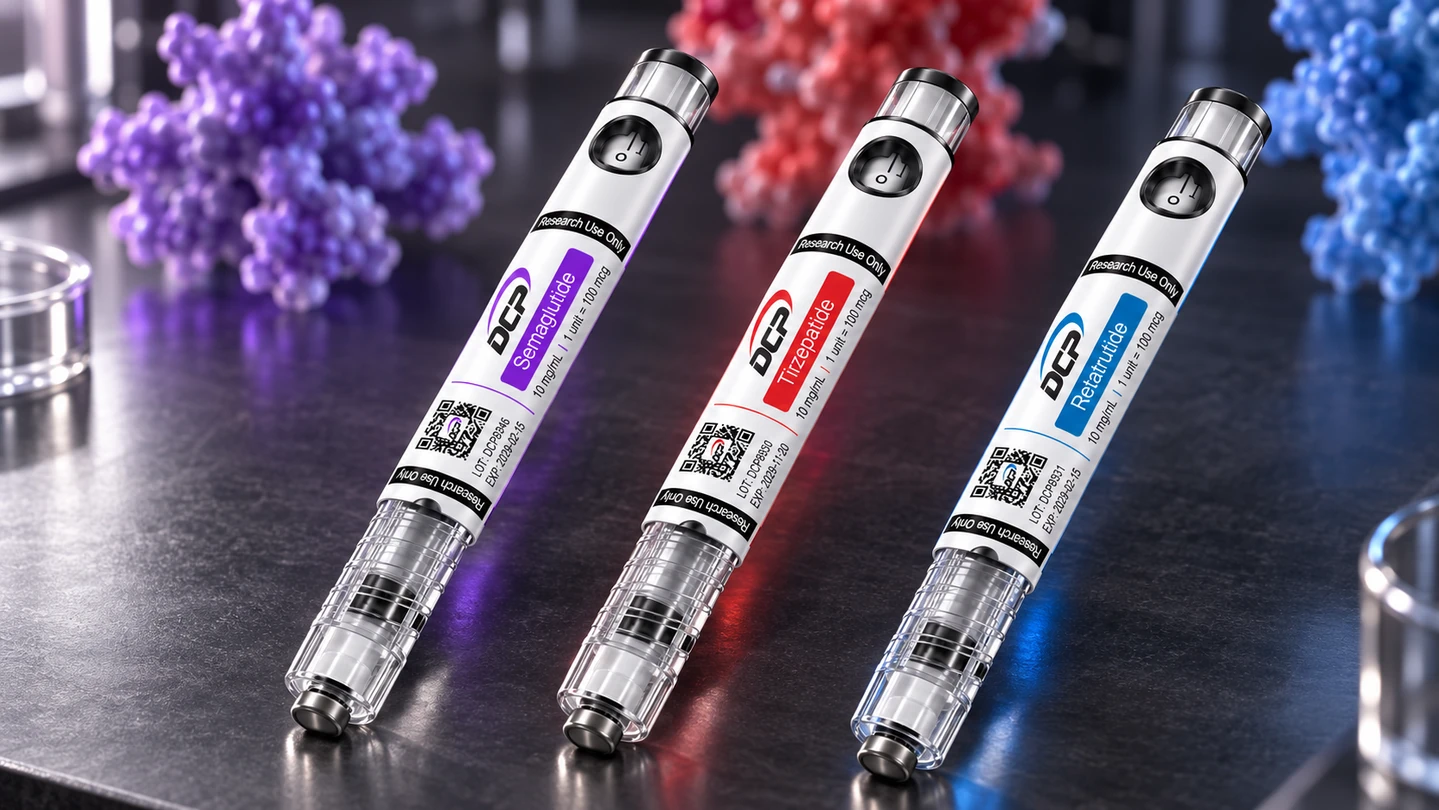Sémaglutide, tirzépatide et rétatrutide : agonisme à récepteurs simples, doubles et triples